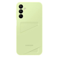 Samsung Galaxy A15 Zadní kryt s kapsou na kartu Limetková