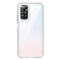 Silikonové pouzdro Space s barevným rámem na Xiaomi Redmi Note 12 5G/POCO X5 5G Transparent