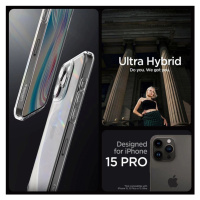 Spigen Ultra Hybrid Case pro iPhone 15 Pro - čirý