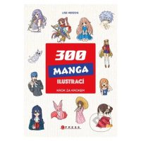 300 manga ilustrací (Krok za krokem) - Lise Herzog - kniha z kategorie Kreslení