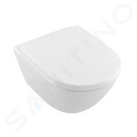 VILLEROY & BOCH Subway 2.0 Závěsné WC, DirectFlush, CeramicPlus, alpská bílá 4609R0R1