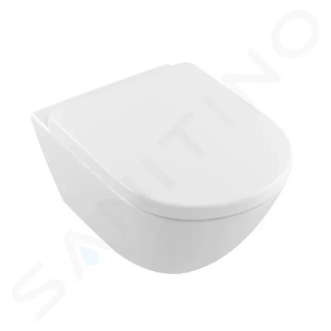 VILLEROY & BOCH Subway 2.0 Závěsné WC, DirectFlush, CeramicPlus, alpská bílá 4609R0R1