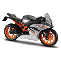 MAISTO - Motocykl, KTM RC 390, černo-stříbrno oranžová, 1:18