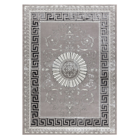 Dywany Łuszczów, Kusový koberec Bliss Z160AZ246 grey, 140x190, šedá, kancelář