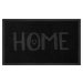 Hanse Home Collection koberce Protiskluzová rohožka Home 103803 Anthracite Grey - 45x75 cm