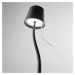 Fabas Luce LED stolní lampa Judy, baterie, IP54, černá