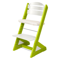Dětská rostoucí židle JITRO PLUS světle zeleno - bílá