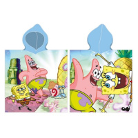 Carbotex Dětské pončo Sponge Bob a Patrick