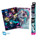 Set 2 plakátů Hatsune Miku - Group & Hatsune Miku (52x38 cm)
