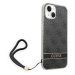 Guess GUOHCP14MH4STK hard silikonové pouzdro iPhone 14 PLUS 6.7" black 4G Print Strap