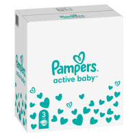 Pampers Active Baby 3, 208 Plenky, 6kg - 10kg