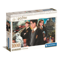 Clementoni - Puzzle 1000 Harry Potter Compact box