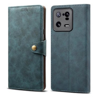 Lenuo Leather flipové pouzdro pro Xiaomi 13 Pro, modrá