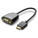 Ugreen cable jednosměrný propojovací kabel z HDMI (samec) na VGA (samice) FHD černý (MM105 40253