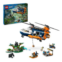 LEGO® City 60437 Vrtulník pro průzkum džungle ve základním táboře