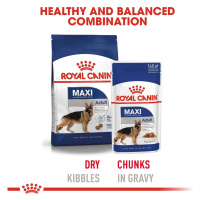 ROYAL CANIN Maxi Adult 4 kg + Maxi Adult v omáčce 10× 140 g