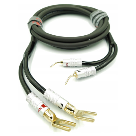 Nakamichi Reproduktorový kabel 2x2,5 jehla vidlice 2m