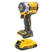 DeWALT DCF921D2T 18V (2x4Ah) rázový utahovák 1/2" s pojistným kroužkem