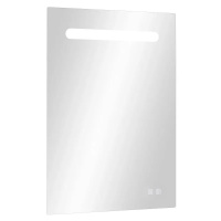 German Nástěnné zrcadlo s LED osvětlením / 60 x 80 cm /  5700 K / 357 lm / dotykové ovládání / U