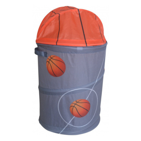 Koš na hračky - basketbal 35x35x60 cm Wiky