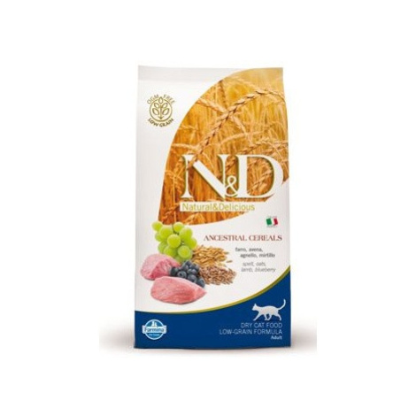 N&D Low Grain CAT Adult Lamb & Blueberry 1,5kg