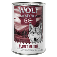 Wolf of Wilderness konzervy, 12 x 400 g - 10 + 2 zdarma - 