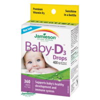 JAMIESON Baby-D3 Vitamín D3 400 IU kapky 11.7ml