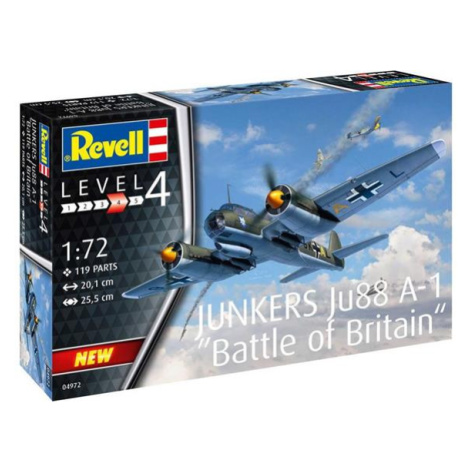Revell Junkers Ju88 A-1 Bitva o Británii