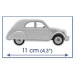 Cobi 24510 Citroen 2CV typ A z roku 1949