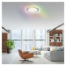 LEUCHTEN DIREKT is JUST LIGHT LED stropní svítidlo ploché 45x45cm, kruhové, bílé, stmívatelné, h
