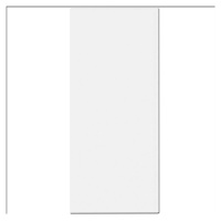 Boční Panel Livia 720x304 bílý puntík mat