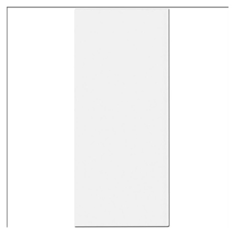 Boční Panel Livia 720x304 bílý puntík mat BAUMAX