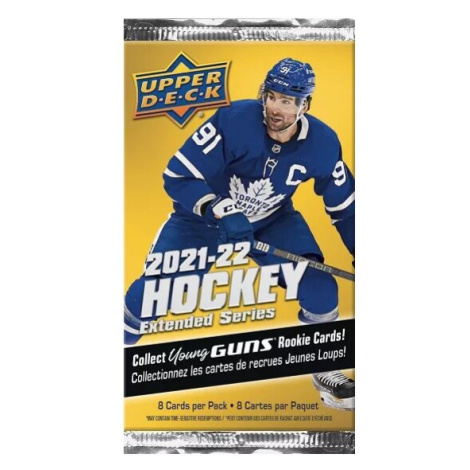 Hokejové karty Upper Deck - 21-22 Extended Series Hockey Retail Balíček