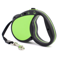 Vsepropejska Elvíra samonavíjecí vodítko pro psa Barva: Zelená, Délka vodítka: 5 m