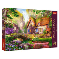 Trefl Puzzle 1000 Premium Plus - Čajový čas: Lesní domek