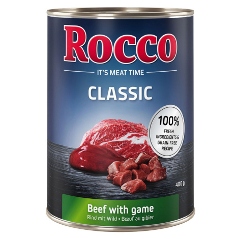 Rocco Classic 24 x 400 g - Hovězí se zvěřinou