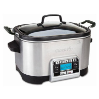 Pomalý hrnec CrockPot CSC024X / 1300 W / 5,6 l / 5 programů / nerez / černá / ZÁNOVNÍ