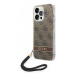 Guess GUOHCP14XH4STW iPhone 14 Pro Max 6,7 hnědá/brown hardcase 4G Print