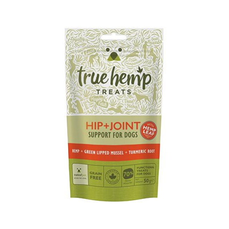 True Hemp Dog Treat Hip & Joint pamlsky pro psy 50 g True Leaf Pet