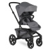 EASYWALKER Kočárek kombinovaný Jimmey Iris Grey XXL RWS + Jackey XL Shadow Black