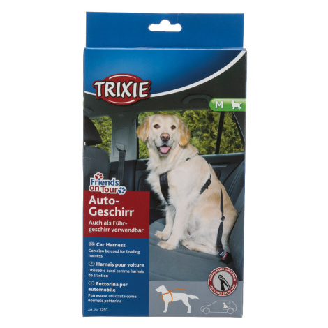 Trixie kšíry pro psy do auta - Vel. M: obvod hrudníku 50 - 70 cm