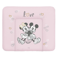 CEBA Podložka přebalovací měkká na komodu 85x72 Disney Minnie & Mickey Pink