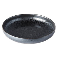 Made In Japan Mělký talíř s vysokým okrajem Black Pearl 22 cm