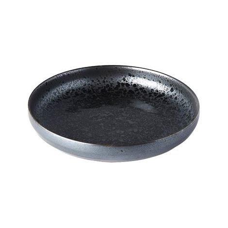 Made In Japan Mělký talíř s vysokým okrajem Black Pearl 22 cm