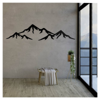 Dřevěný obraz - Hory