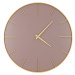Nástěnné hodiny PINK fialová Ø 60 cm Mybesthome
