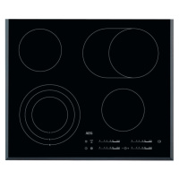 AEG HK654070FB Varná deska sklokeramická 60 cm Radiant Hob Timer HK654070FB