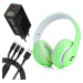 Bezdrátová Bluetooth Audio Sluchátka Přes Uši MP3 Síťová Nabíječka