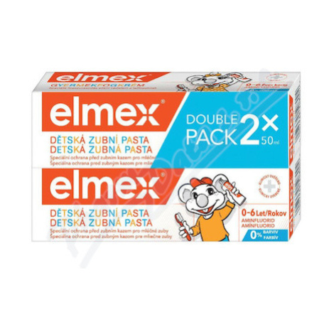 elmex dětská zubní pasta duo 2x50ml