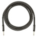 Fender Professional Series 10' Instrument Cable Gray Tweed